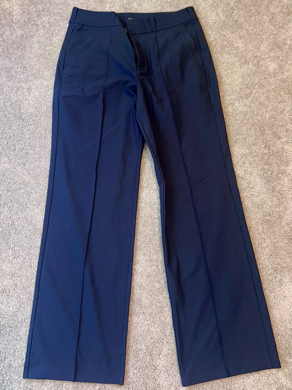 Rhône Women’s Navy Wide-Leg Dress Pants